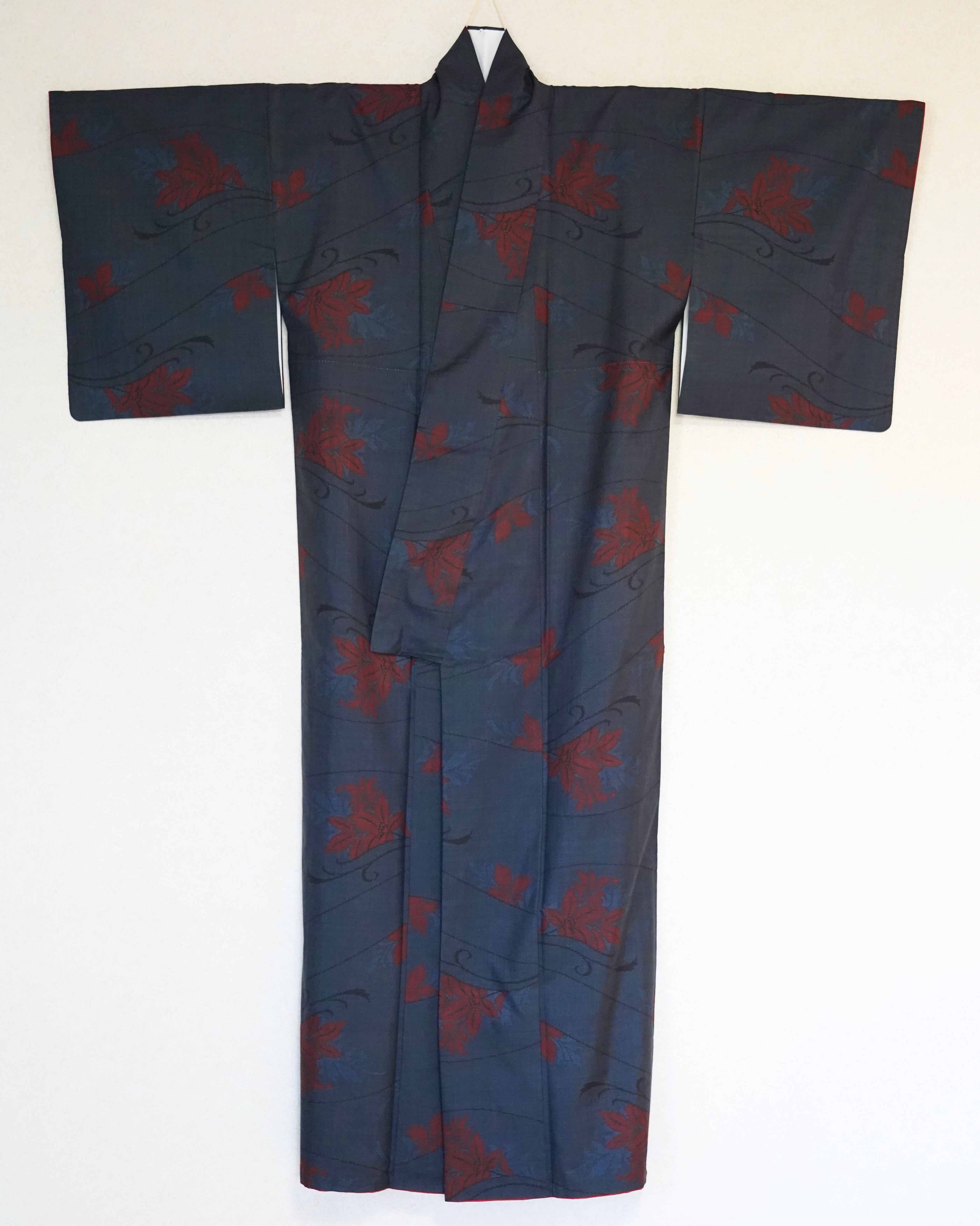大島紬 小紋 KCO-1T – SHIRU/糸縷